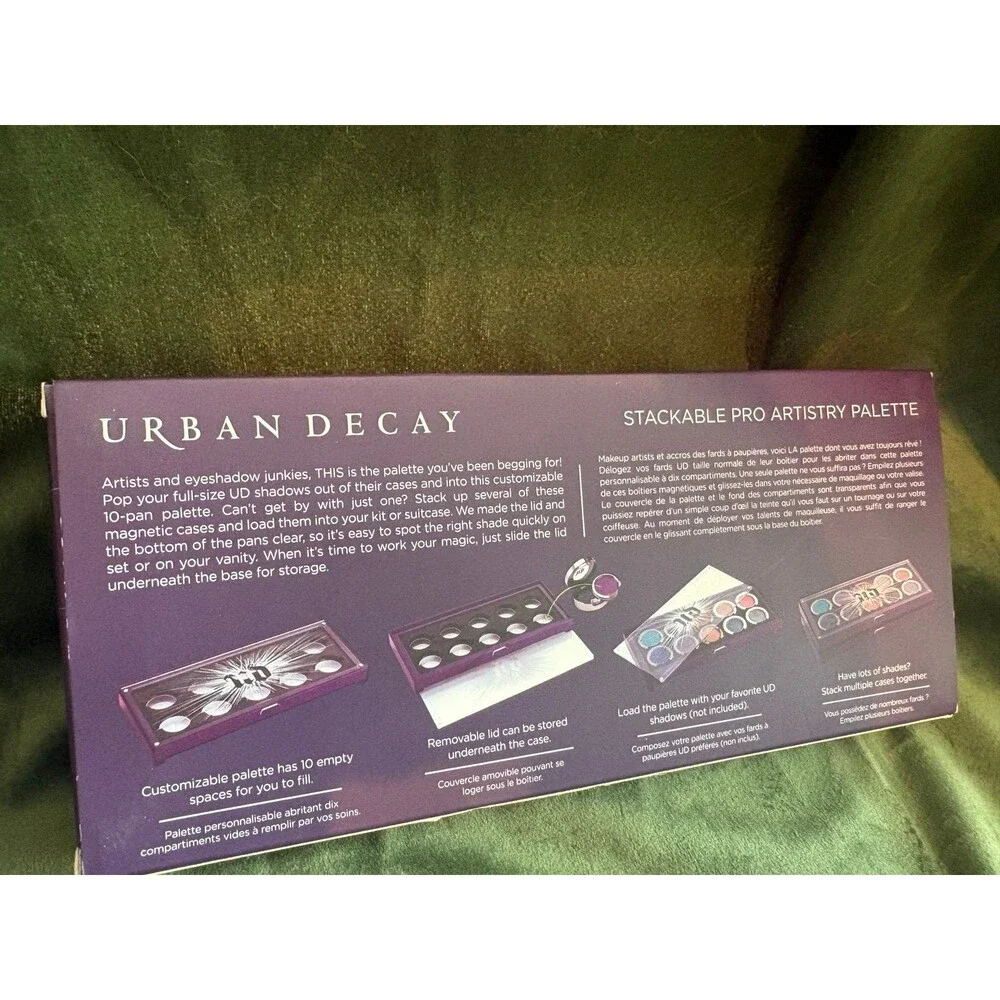 Urban Decay Stackable Pro Artistry Palette Customizable Magnetic BRAND NEW